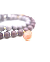 Armband Mala Twin "Wilde Mauve" von...