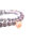 Armband Mala Twin "Wilde Mauve" von Schmückstück