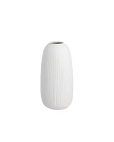 Vase "Aby white" von Storefactory