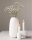 Vase "Aby white" von Storefactory