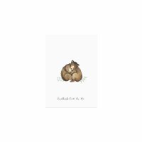 Postkarte "Kleine Bären" von Eulenschnitt