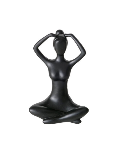 Figur Yoga "Design 1" schwarz