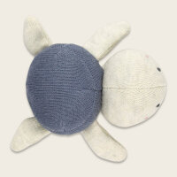 Babyrassel "Schildkröte jeansblau" von Ava...