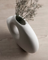 Vase "Lunden" white von Storefactory