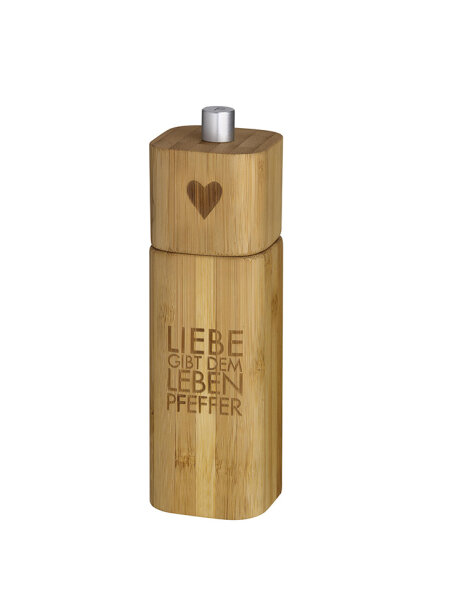 Pfeffermühle "Gib dem Leben Pfeffer" von Räder