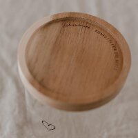 Vorratsglas "Herz schwarz" 13cm von Eulenschnitt