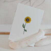 Postkarte "Sunflower" von Eulenschnitt