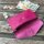 Leder-Portemonnaie L pink