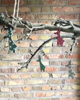Anhänger Rudolph "Green red-rot" von Madleys