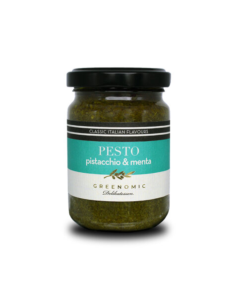 Pesto "Pistazie & Minze" von Greenomic 135g