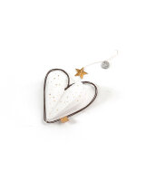 Winter Transparent Ornament "Herz" von Good old...