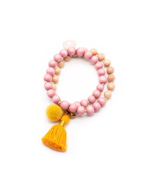 Armband Mala Twin "Dahlia" von Schmückstück