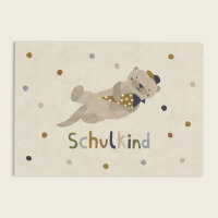 Postkarte "Schulkind Otter" von Ava & Yves