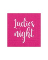 Cocktailserviette 25x25 "Ladies night" von...