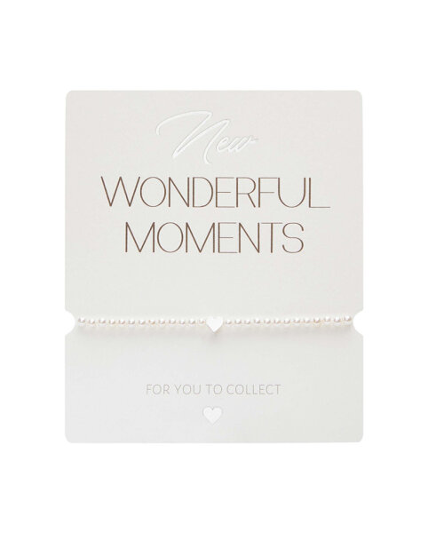 Armband "New Wonderful Moments" Herz versilbert von HCA