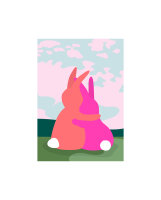 Postkarte Limoncella "Bunnys" von Nobis Design