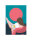 Postkarte Nobiyama "Reading woman" von Nobis Design