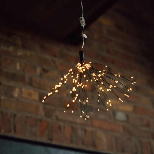 LED-Sputnik 36cm schwarz