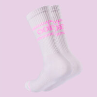 Socken "Pastel Neon Pink" von ooley