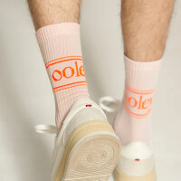Socken "Pastel Neon Flamingo" von ooley