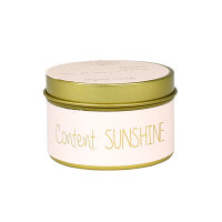 Sojakerze XS "Content: Sunshine" von My Flame