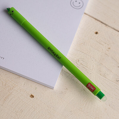 Löschbarer Gelstift von Legami Dino