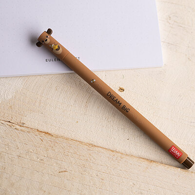 Löschbarer Gelstift von Legami Teddybär