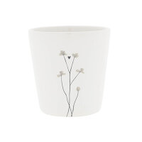 Becher / Cup "white/Poppies" von Bastion...