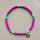 Armband Mini Roc "fuchsia" von Super Gem