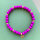 Armband Little New "Neon Fuchsia" von Super Gem