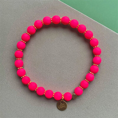 Armband Little "Neon Pink" von Super Gem