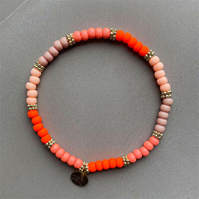 Armband Roc "Orange Mix" von Super Gem