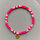 Armband Roc "Stripe Pink Peach" von Super Gem