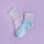 Socken "Midi Pastel Ocean Breeze" von ooley