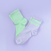 Socken "Midi Pastel Lavender" von ooley 35-38 flieder