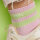 Socken "Midi Pastel Lavender" von ooley 39-43 grün