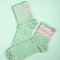 Socken "Midi Bubble Gum" von ooley 39-43 breite...