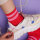 Socken "Midi Strawberry" von ooley