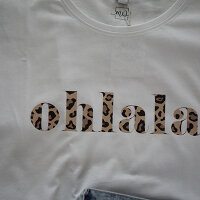 Oversize-Tshirt "ohlala" Leo von Mellow Words XXL