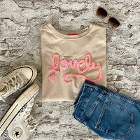 T-Shirt "Lovely" One Size