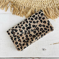 Leder-Portemonnaie L Leo