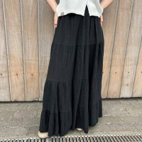 Musselinrock "schwarz" One Size