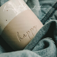 Becher "happy" Limited Edition von Eulenschnitt