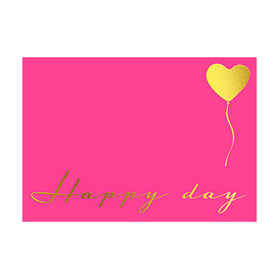 Postkarte pure "Happy Day" von Nobis Design