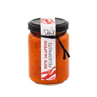 Rote Jalapeno Feuerpaste von DeWi 135g