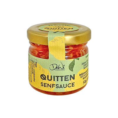 Senfsauce "Quitten" von DeWi