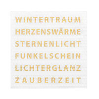 Serviette 33x33 "Wintertraum" von Räder