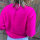 T-Shirt Pullover mit Alpaka "Neon pink" von Sarah & Sally