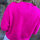 T-Shirt Pullover mit Alpaka "Neon pink" von Sarah & Sally