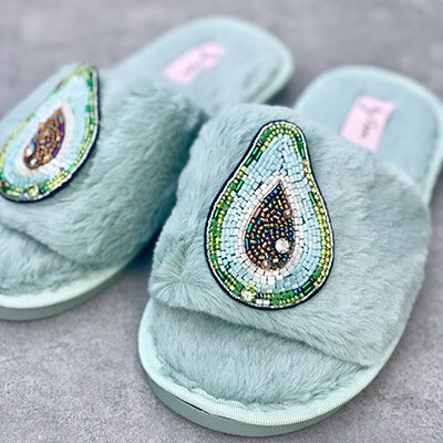 Brosche "Avocado" von by Vivi